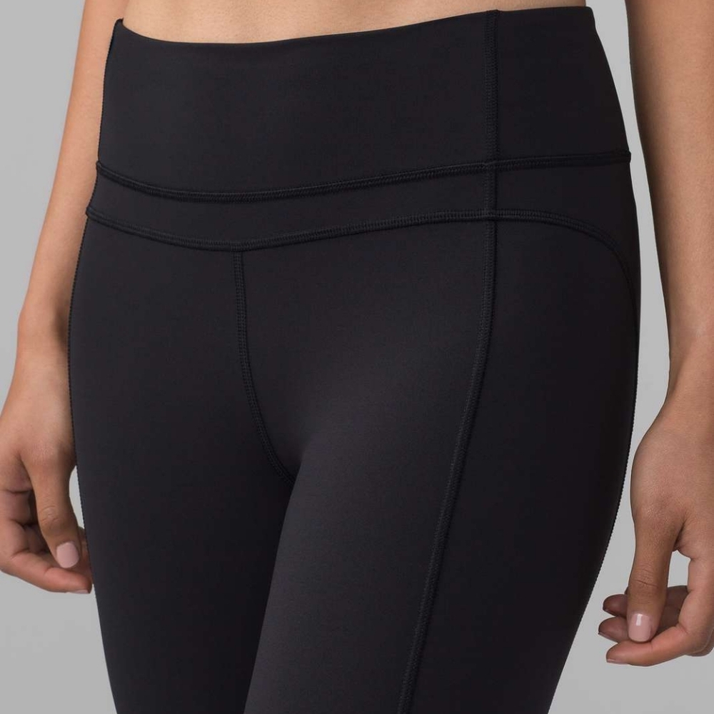 NWOT 💎 Lululemon Luxtreme Twist & Train Crop (19")Black SIZE 6 - Picture 4 of 11